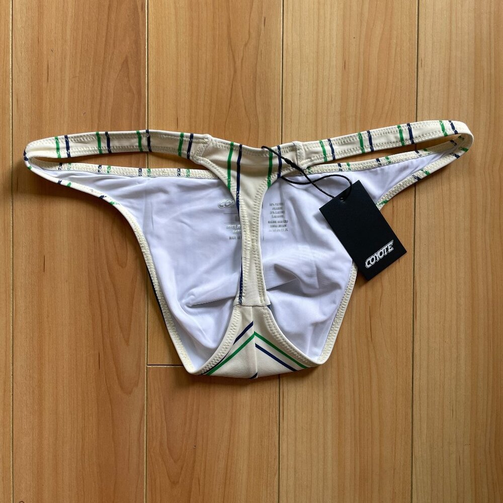 Coyote Jocks Swim Thong | Aqua